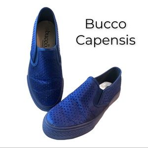 Bucco Blue Studded Flats